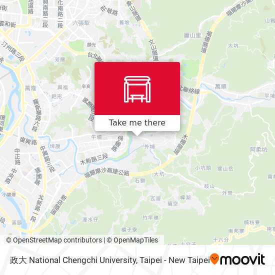 政大 National Chengchi University map