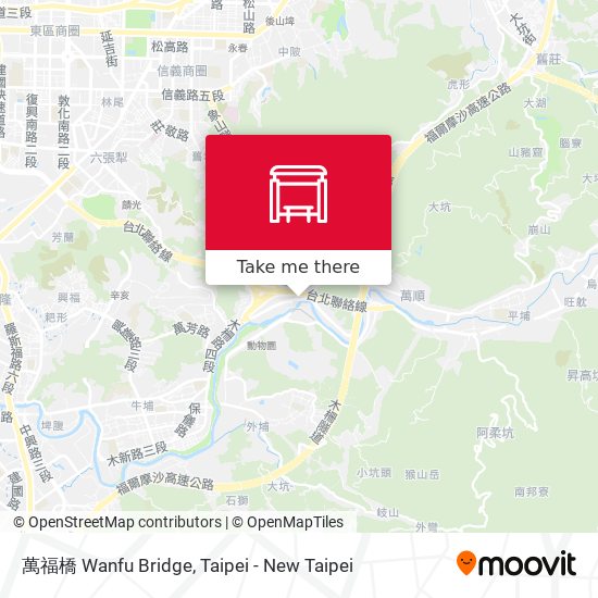 萬福橋 Wanfu Bridge map