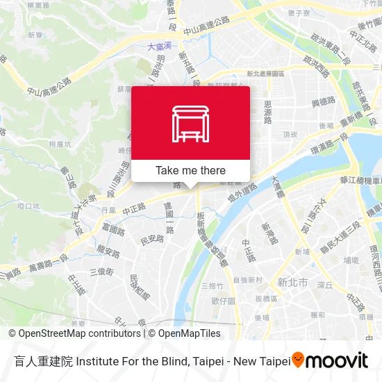 盲人重建院 Institute For the Blind map