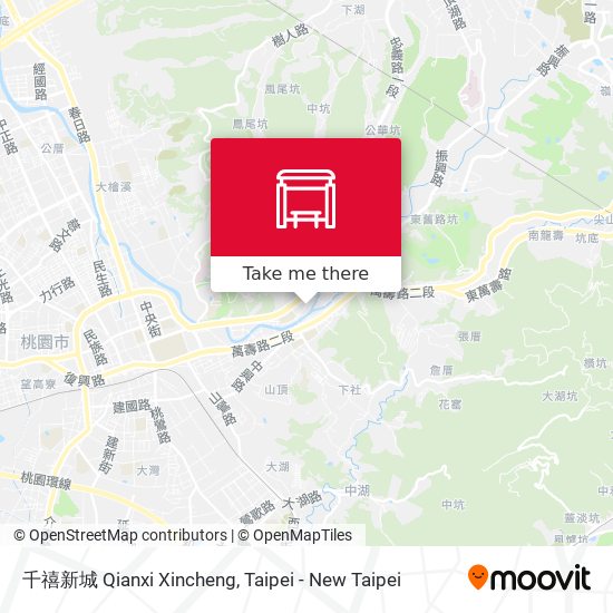 千禧新城 Qianxi Xincheng map