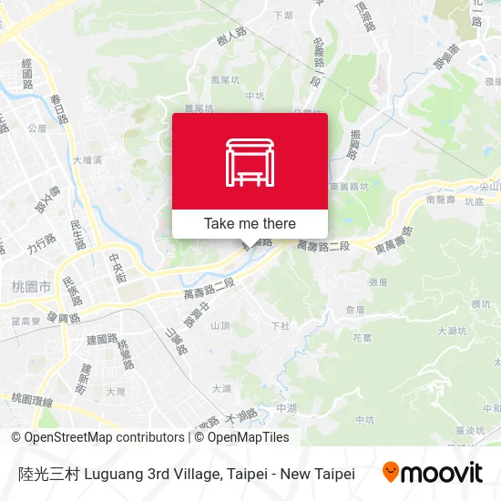 陸光三村 Luguang 3rd Village map