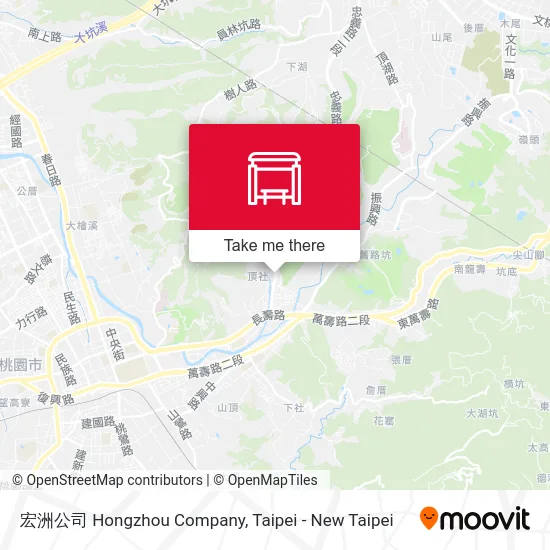 宏洲公司 Hongzhou Company map