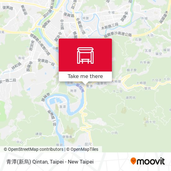 青潭(新烏) Qintan地圖