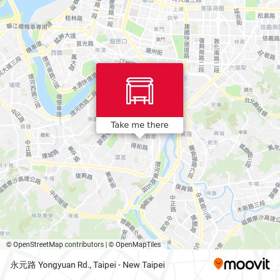 永元路 Yongyuan Rd. map