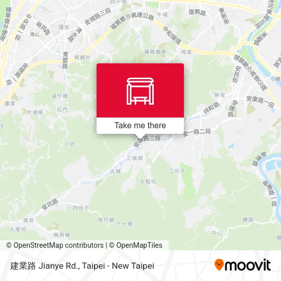 建業路 Jianye Rd.地圖