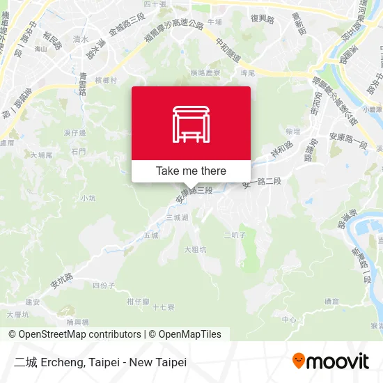 二城 Ercheng map
