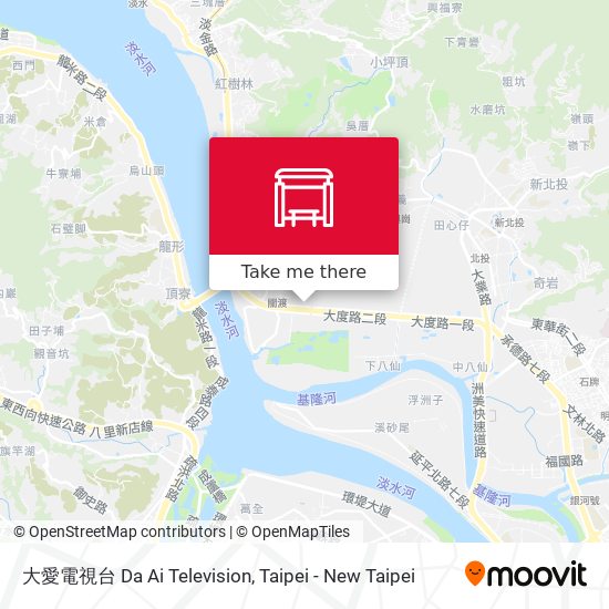 大愛電視台 Da Ai Television map