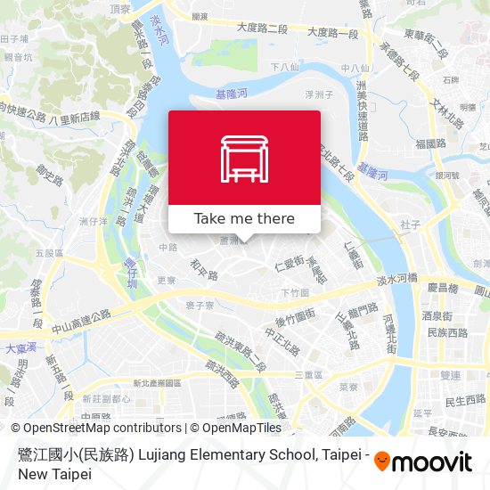 鷺江國小(民族路) Lujiang Elementary School map