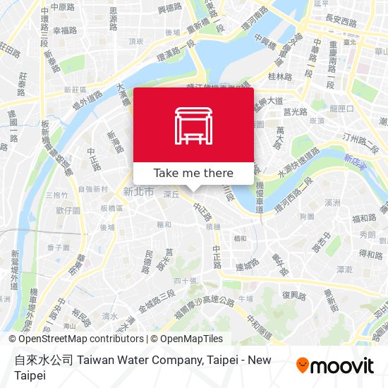 自來水公司 Taiwan Water Company map