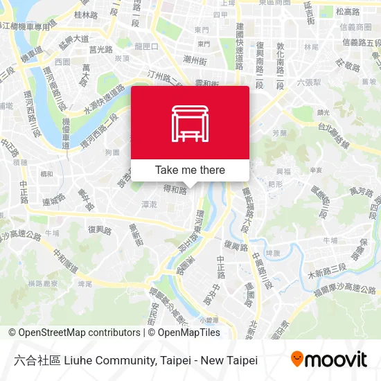 六合社區 Liuhe Community map
