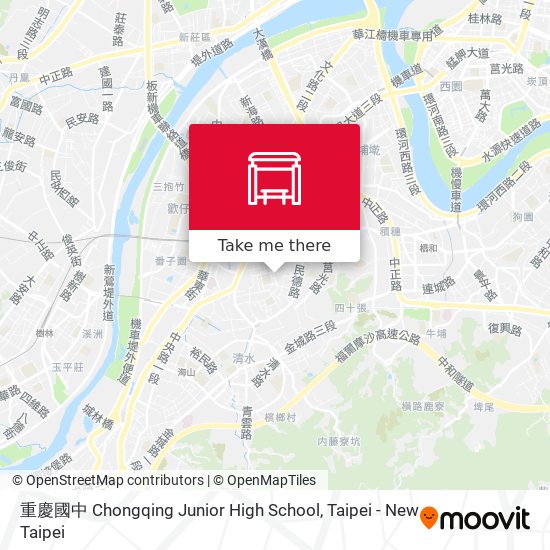 重慶國中 Chongqing Junior High School map