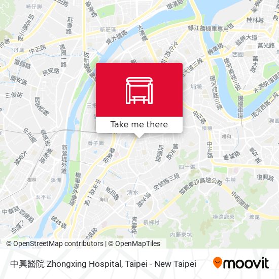 中興醫院 Zhongxing Hospital地圖