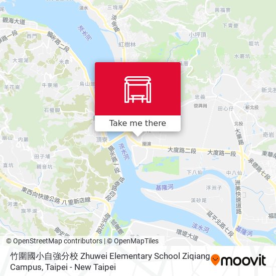 竹圍國小自強分校 Zhuwei Elementary School Ziqiang Campus map