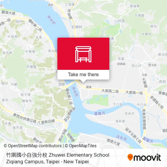竹圍國小自強分校 Zhuwei Elementary School Ziqiang Campus map