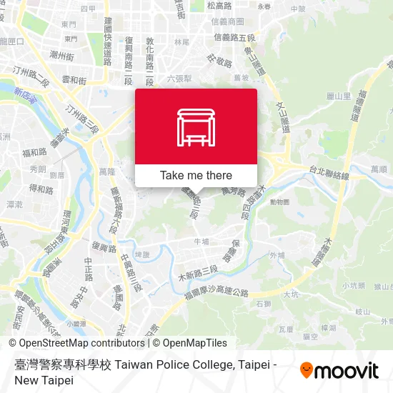 臺灣警察專科學校 Taiwan Police College map