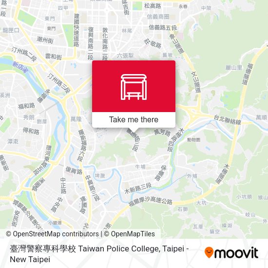 臺灣警察專科學校 Taiwan Police College地圖