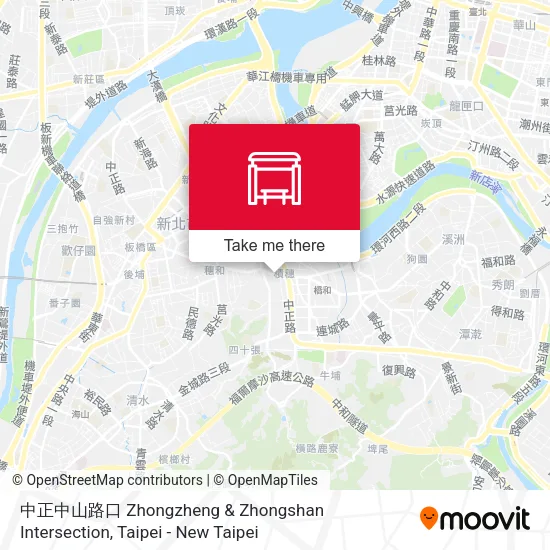 中正中山路口 Zhongzheng & Zhongshan Intersection map
