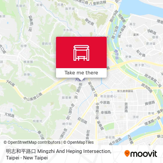 明志和平路口 Mingzhi And Heping Intersection地圖
