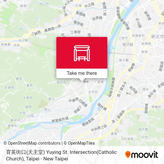 育英街口(天主堂) Yuying St. Intersection(Catholic Church) map