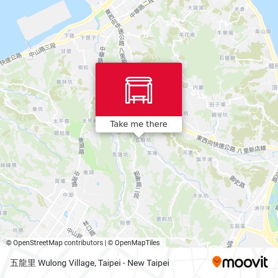 五龍里 Wulong Village map
