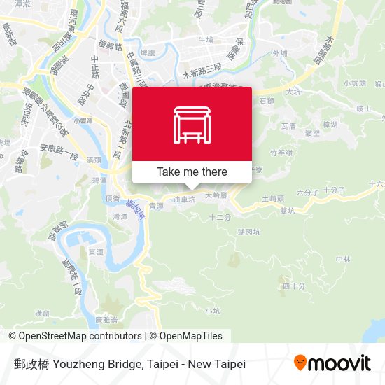 郵政橋 Youzheng Bridge地圖
