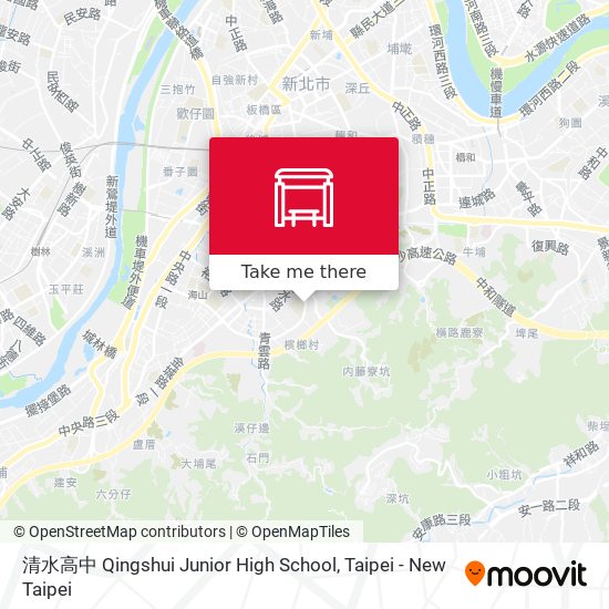 清水高中 Qingshui Junior High School map