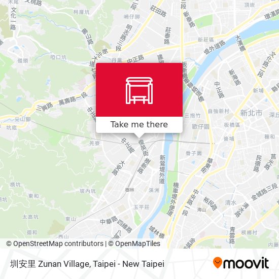 圳安里 Zunan Village map