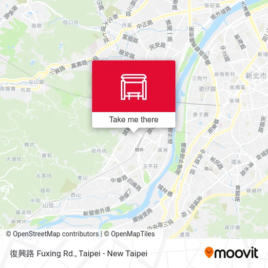 復興路 Fuxing Rd. map