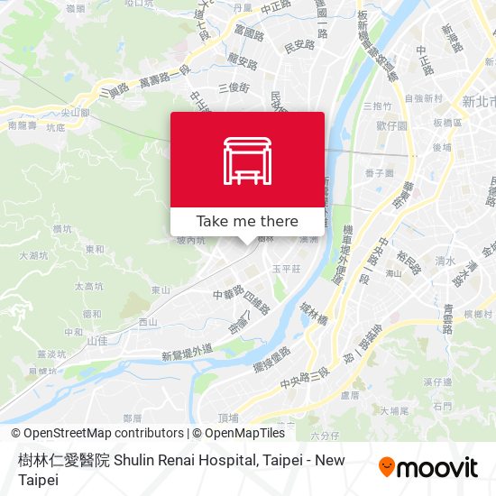 樹林仁愛醫院 Shulin Renai Hospital map
