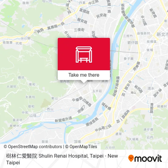 樹林仁愛醫院 Shulin Renai Hospital地圖