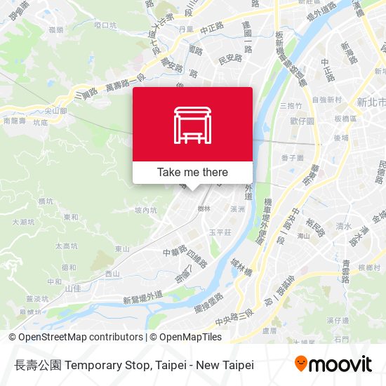 長壽公園 Temporary Stop地圖
