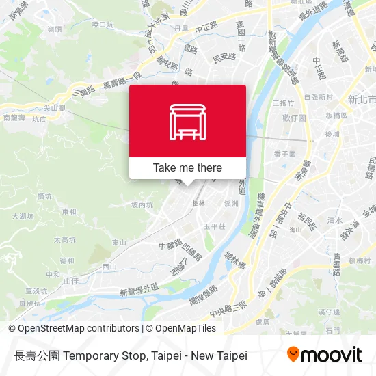 長壽公園 Temporary Stop map