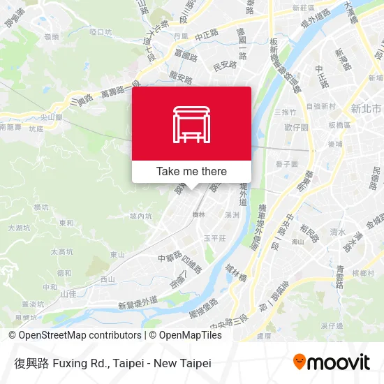 復興路 Fuxing Rd. map