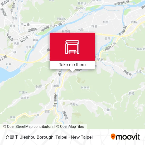 介壽里 Jieshou Borough map