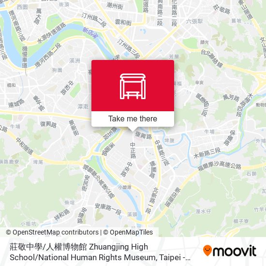 莊敬中學 / 人權博物館 Zhuangjing High School / National Human Rights Museum map