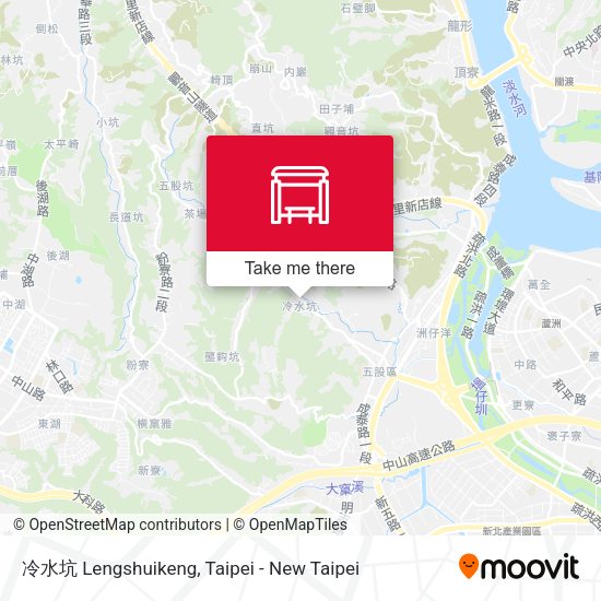 冷水坑 Lengshuikeng map