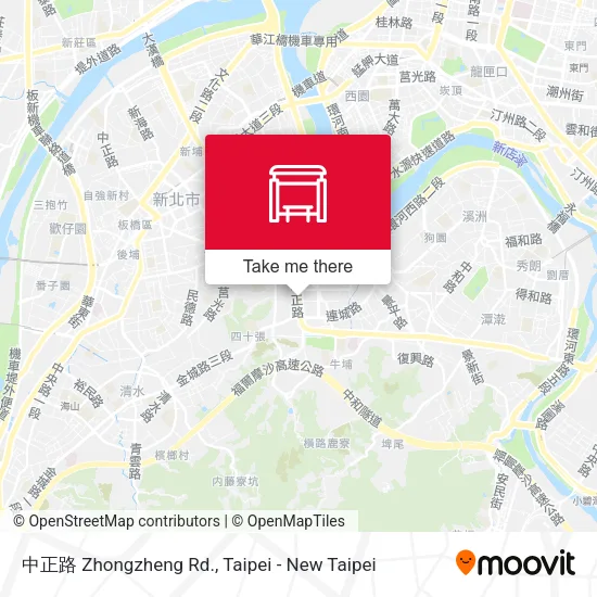 中正路 Zhongzheng Rd. map
