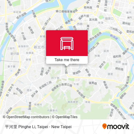 平河里 Pinghe Li地圖