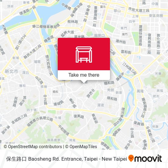 保生路口 Baosheng Rd. Entrance地圖