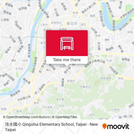 清水國小 Qingshui Elementary School地圖