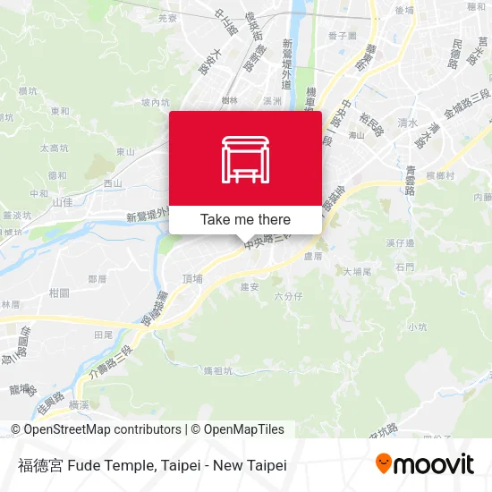 福德宮 Fude Temple map