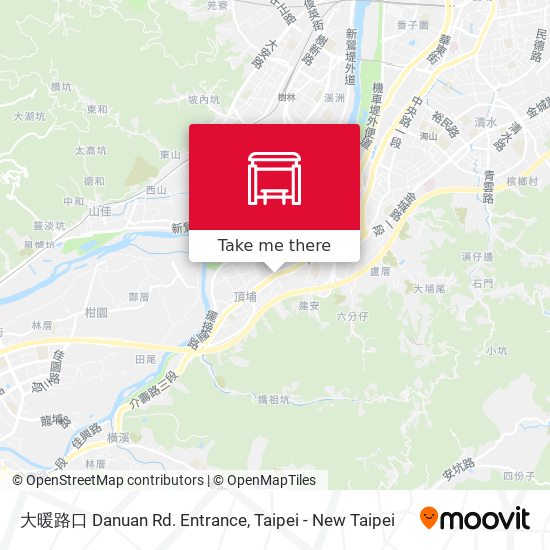 大暖路口 Danuan Rd. Entrance地圖