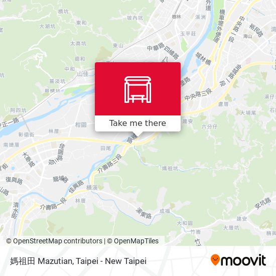 媽祖田 Mazutian地圖