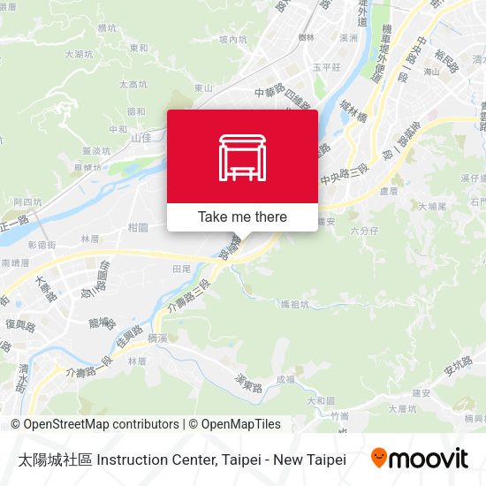 太陽城社區 Instruction Center地圖