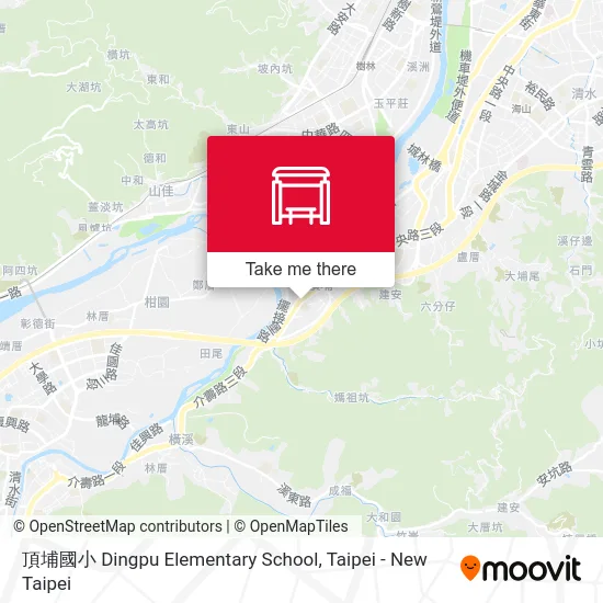 頂埔國小 Dingpu Elementary School map
