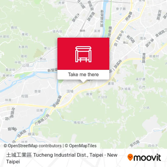 土城工業區 Tucheng Industrial Dist. map