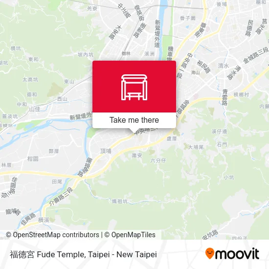 福德宮 Fude Temple map