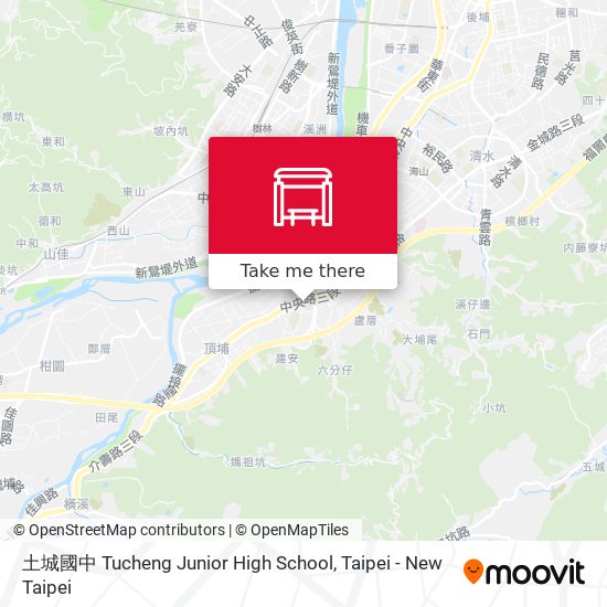土城國中 Tucheng Junior High School map