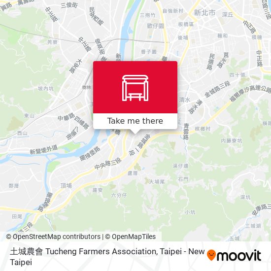土城農會 Tucheng Farmers Association map