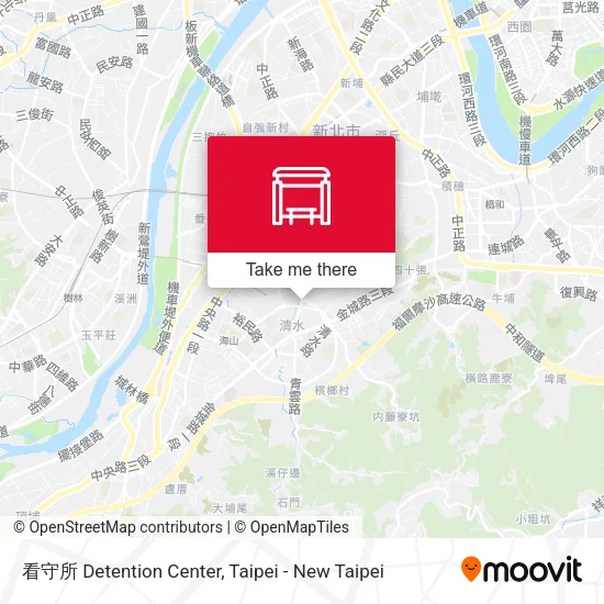 看守所 Detention Center map
